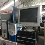 LOTE 268 - 04 CPU’S, 01 IMPRESSORA E 02 MONITORES MARCAS E MODELOS DIVERSOS. (NO ESTADO) ATENÇÃO! FAZER A VISITAÇÃO ANTES DE ARREMATAR, NÃO SABEMOS SE FUNCIONA. LEILÃO NÃO TEM GARANTIA E NEM DEVOLUÇÃO, SUJEITO A POSSÍVEIS AVARIAS VISÍVEIS/OCULTAS E/OU AUSÊNCIA DE COMPONENTES.