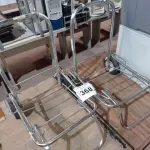 LOTE 368 - 02 CARRINHOS PARA TRANSPORTE DE CARGAS. (NO ESTADO) ATENÇÃO! FAZER A VISITAÇÃO ANTES DE ARREMATAR, NÃO SABEMOS SE FUNCIONA. LEILÃO NÃO TEM GARANTIA E NEM DEVOLUÇÃO, SUJEITO A POSSÍVEIS AVARIAS VISÍVEIS/OCULTAS E/OU AUSÊNCIA DE COMPONENTES.