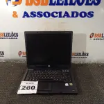 LOTE 260 - 01 NOTEBOOK MARCA HP COMPAC 6320. (NO ESTADO) ATENÇÃO! FAZER A VISITAÇÃO ANTES DE ARREMATAR, NÃO SABEMOS SE FUNCIONA. LEILÃO NÃO TEM GARANTIA E NEM DEVOLUÇÃO, SUJEITO A POSSÍVEIS AVARIAS VISÍVEIS/OCULTAS E/OU AUSÊNCIA DE COMPONENTES.