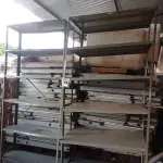 LOTE 355 - 02 ESTANTES DE AÇO COM 05 PRATELEIRAS. (NO ESTADO) ATENÇÃO! FAZER A VISITAÇÃO ANTES DE ARREMATAR, NÃO SABEMOS SE FUNCIONA. LEILÃO NÃO TEM GARANTIA E NEM DEVOLUÇÃO, SUJEITO A POSSÍVEIS AVARIAS VISÍVEIS/OCULTAS E/OU AUSÊNCIA DE COMPONENTES.