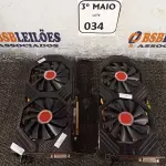 LOTE 034 - 02 PLACAS MÃE GAMER. (NO ESTADO) ATENÇÃO! FAZER A VISITAÇÃO ANTES DE ARREMATAR, NÃO SABEMOS SE FUNCIONA. LEILÃO NÃO TEM GARANTIA E NEM DEVOLUÇÃO, SUJEITO A POSSÍVEIS AVARIAS VISÍVEIS/OCULTAS E/OU AUSÊNCIA DE COMPONENTES.