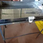 LOTE 306 - 01 BANHO-MARIA COM SUPORTE. (NO ESTADO) ATENÇÃO! FAZER A VISITAÇÃO ANTES DE ARREMATAR, NÃO SABEMOS SE FUNCIONA. LEILÃO NÃO TEM GARANTIA E NEM DEVOLUÇÃO, SUJEITO A POSSÍVEIS AVARIAS VISÍVEIS/OCULTAS E/OU AUSÊNCIA DE COMPONENTES.