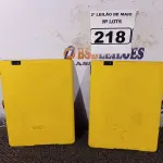 LOTE 218 - 02 TABLET’S MARCAS POSITIVO. (NO ESTADO) ATENÇÃO! FAZER A VISITAÇÃO ANTES DE ARREMATAR, NÃO SABEMOS SE FUNCIONA. LEILÃO NÃO TEM GARANTIA E NEM DEVOLUÇÃO, SUJEITO A POSSÍVEIS AVARIAS VISÍVEIS/OCULTAS E/OU AUSÊNCIA DE COMPONENTES.