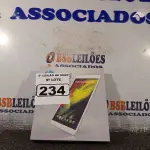 LOTE 234 - 01 TABLET MARCA HP. (NO ESTADO) ATENÇÃO! FAZER A VISITAÇÃO ANTES DE ARREMATAR, NÃO SABEMOS SE FUNCIONA. LEILÃO NÃO TEM GARANTIA E NEM DEVOLUÇÃO, SUJEITO A POSSÍVEIS AVARIAS VISÍVEIS/OCULTAS E/OU AUSÊNCIA DE COMPONENTES.