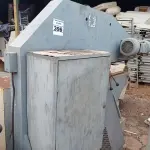 LOTE 396 - 01 TESOURA PUNCIONADEIRA FRANHO COM MOTOR TRIFÁSICO. (NO ESTADO) ATENÇÃO! FAZER A VISITAÇÃO ANTES DE ARREMATAR, NÃO SABEMOS SE FUNCIONA. LEILÃO NÃO TEM GARANTIA E NEM DEVOLUÇÃO, SUJEITO A POSSÍVEIS AVARIAS VISÍVEIS/OCULTAS E/OU AUSÊNCIA DE COMPONENTES.