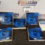 LOTE 009 - 05 CARRETEIS COM FITAS PARA GRAVADOR DE ROLO. (NO ESTADO) ATENÇÃO! FAZER A VISITAÇÃO ANTES DE ARREMATAR, NÃO SABEMOS SE FUNCIONA. LEILÃO NÃO TEM GARANTIA E NEM DEVOLUÇÃO, SUJEITO A POSSÍVEIS AVARIAS VISÍVEIS/OCULTAS E/OU AUSÊNCIA DE COMPONENTES.