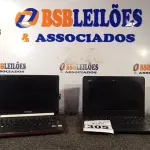 LOTE 305 - 02 NETBOOK’S MARCAS E MODELOS DIVERSOS. (NO ESTADO) ATENÇÃO! FAZER A VISITAÇÃO ANTES DE ARREMATAR, NÃO SABEMOS SE FUNCIONA. LEILÃO NÃO TEM GARANTIA E NEM DEVOLUÇÃO, SUJEITO A POSSÍVEIS AVARIAS VISÍVEIS/OCULTAS E/OU AUSÊNCIA DE COMPONENTES.