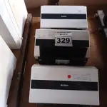 LOTE 329 - 03 SCANNER’S MARCAS AVISION. (NO ESTADO) ATENÇÃO! FAZER A VISITAÇÃO ANTES DE ARREMATAR, NÃO SABEMOS SE FUNCIONA. LEILÃO NÃO TEM GARANTIA E NEM DEVOLUÇÃO, SUJEITO A POSSÍVEIS AVARIAS VISÍVEIS/OCULTAS E/OU AUSÊNCIA DE COMPONENTES.