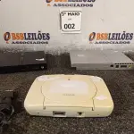 LOTE 002 - 03 VÍDEOS GAMES, SENDO 01 PS1 E 02 PS2. (NO ESTADO) ATENÇÃO! FAZER A VISITAÇÃO ANTES DE ARREMATAR, NÃO SABEMOS SE FUNCIONA. LEILÃO NÃO TEM GARANTIA E NEM DEVOLUÇÃO, SUJEITO A POSSÍVEIS AVARIAS VISÍVEIS/OCULTAS E/OU AUSÊNCIA DE COMPONENTES.