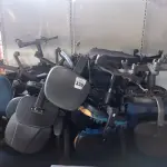LOTE 339 - 01 LOTE COM VÁRIAS CADEIRAS MARCAS E MODELOS DIVERSOS. (NO ESTADO) ATENÇÃO! FAZER A VISITAÇÃO ANTES DE ARREMATAR, NÃO SABEMOS SE FUNCIONA. LEILÃO NÃO TEM GARANTIA E NEM DEVOLUÇÃO, SUJEITO A POSSÍVEIS AVARIAS VISÍVEIS/OCULTAS E/OU AUSÊNCIA DE COMPONENTES.
