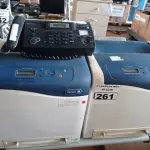 LOTE 261 - 01 IMPRESSORA MARCAS XEROX PHASER 6500 E 01 APARELHO DE FAX. (NO ESTADO) ATENÇÃO! FAZER A VISITAÇÃO ANTES DE ARREMATAR, NÃO SABEMOS SE FUNCIONA. LEILÃO NÃO TEM GARANTIA E NEM DEVOLUÇÃO, SUJEITO A POSSÍVEIS AVARIAS VISÍVEIS/OCULTAS E/OU AUSÊNCIA DE COMPONENTES.