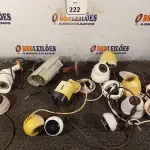 LOTE 222 - 01 LOTE COM DIVERSAS CÂMERAS DE SEGURANÇA. (NO ESTADO) ATENÇÃO! FAZER A VISITAÇÃO ANTES DE ARREMATAR, NÃO SABEMOS SE FUNCIONA. LEILÃO NÃO TEM GARANTIA E NEM DEVOLUÇÃO, SUJEITO A POSSÍVEIS AVARIAS VISÍVEIS/OCULTAS E/OU AUSÊNCIA DE COMPONENTES.