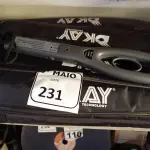 LOTE 231 - 10 DETECTORES DE METAL. (NO ESTADO) ATENÇÃO! FAZER A VISITAÇÃO ANTES DE ARREMATAR, NÃO SABEMOS SE FUNCIONA. LEILÃO NÃO TEM GARANTIA E NEM DEVOLUÇÃO, SUJEITO A POSSÍVEIS AVARIAS VISÍVEIS/OCULTAS E/OU AUSÊNCIA DE COMPONENTES.