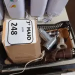 LOTE 248 - 01 MULTI MOEDOR E 01 APARELHO PARA FAZER SORVETE COM AVARIAS. (NO ESTADO) ATENÇÃO! FAZER A VISITAÇÃO ANTES DE ARREMATAR, NÃO SABEMOS SE FUNCIONA. LEILÃO NÃO TEM GARANTIA E NEM DEVOLUÇÃO, SUJEITO A POSSÍVEIS AVARIAS VISÍVEIS/OCULTAS E/OU AUSÊNCIA DE COMPONENTES.