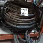 LOTE 114 - 01 LOTE COM MANGUEIRAS CORRUGADA COM ALMA DE AÇO FLEXÍVEL. (NO ESTADO) ATENÇÃO! FAZER A VISITAÇÃO ANTES DE ARREMATAR, NÃO SABEMOS SE FUNCIONA. LEILÃO NÃO TEM GARANTIA E NEM DEVOLUÇÃO, SUJEITO A POSSÍVEIS AVARIAS VISÍVEIS/OCULTAS E/OU AUSÊNCIA DE COMPONENTES.
