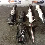 LOTE 131 - 05 MIX SENDO 01 INCOMPLETO. (NO ESTADO) ATENÇÃO! FAZER A VISITAÇÃO ANTES DE ARREMATAR, NÃO SABEMOS SE FUNCIONA. LEILÃO NÃO TEM GARANTIA E NEM DEVOLUÇÃO, SUJEITO A POSSÍVEIS AVARIAS VISÍVEIS/OCULTAS E/OU AUSÊNCIA DE COMPONENTES.