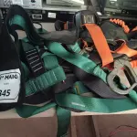 LOTE 345 - 03 CINTOS DE SEGURANÇA. (NO ESTADO) ATENÇÃO! FAZER A VISITAÇÃO ANTES DE ARREMATAR, NÃO SABEMOS SE FUNCIONA. LEILÃO NÃO TEM GARANTIA E NEM DEVOLUÇÃO, SUJEITO A POSSÍVEIS AVARIAS VISÍVEIS/OCULTAS E/OU AUSÊNCIA DE COMPONENTES.