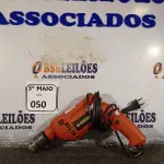 LOTE 050 - 01 PARAFUSADEIRA/FURADEIRA MARCA SCHUZ 220V. (NO ESTADO) ATENÇÃO! FAZER A VISITAÇÃO ANTES DE ARREMATAR, NÃO SABEMOS SE FUNCIONA. LEILÃO NÃO TEM GARANTIA E NEM DEVOLUÇÃO, SUJEITO A POSSÍVEIS AVARIAS VISÍVEIS/OCULTAS E/OU AUSÊNCIA DE COMPONENTES.