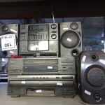 LOTE 082 - 01 SOM 2X1 MARCA CCE, 01 VÍDEO CASSETE, 01 TOCA CD E 01 CAIXINHA DE SOM. (NO ESTADO) ATENÇÃO! FAZER A VISITAÇÃO ANTES DE ARREMATAR, NÃO SABEMOS SE FUNCIONA. LEILÃO NÃO TEM GARANTIA E NEM DEVOLUÇÃO, SUJEITO A POSSÍVEIS AVARIAS VISÍVEIS/OCULTAS E/OU AUSÊNCIA DE COMPONENTES.