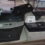 LOTE 085 - 02 IMPRESSORAS MULTIFUNCIONAL E 1 APARELHO DE FAX. (NO ESTADO) ATENÇÃO! FAZER A VISITAÇÃO ANTES DE ARREMATAR, NÃO SABEMOS SE FUNCIONA. LEILÃO NÃO TEM GARANTIA E NEM DEVOLUÇÃO, SUJEITO A POSSÍVEIS AVARIAS VISÍVEIS/OCULTAS E/OU AUSÊNCIA DE COMPONENTES.