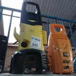LOTE 225 - 02 LAVADORAS DE ALTA PRESSÃO COM AVARIAS. (NO ESTADO) ATENÇÃO! FAZER A VISITAÇÃO ANTES DE ARREMATAR, NÃO SABEMOS SE FUNCIONA. LEILÃO NÃO TEM GARANTIA E NEM DEVOLUÇÃO, SUJEITO A POSSÍVEIS AVARIAS VISÍVEIS/OCULTAS E/OU AUSÊNCIA DE COMPONENTES.