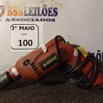 LOTE 100 - 01 PARAFUSADEIRA/FURADEIRA MARCA SCHUZ 220V. (NO ESTADO) ATENÇÃO! FAZER A VISITAÇÃO ANTES DE ARREMATAR, NÃO SABEMOS SE FUNCIONA. LEILÃO NÃO TEM GARANTIA E NEM DEVOLUÇÃO, SUJEITO A POSSÍVEIS AVARIAS VISÍVEIS/OCULTAS E/OU AUSÊNCIA DE COMPONENTES.