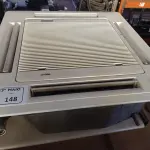 LOTE 148 - 01 EVAPORADORA DE TETO CASSETE MARCA YORK. (NO ESTADO) ATENÇÃO! FAZER A VISITAÇÃO ANTES DE ARREMATAR, NÃO SABEMOS SE FUNCIONA. LEILÃO NÃO TEM GARANTIA E NEM DEVOLUÇÃO, SUJEITO A POSSÍVEIS AVARIAS VISÍVEIS/OCULTAS E/OU AUSÊNCIA DE COMPONENTES.