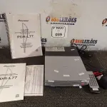 LOTE 039 - 01 GRAVADORA DE DISCOS COMPACTOS E GRAVADOR DE CD PDR-L77 COM CONTROLE E FONTE MARCA PIONEER. (NO ESTADO) ATENÇÃO! FAZER A VISITAÇÃO ANTES DE ARREMATAR, NÃO SABEMOS SE FUNCIONA. LEILÃO NÃO TEM GARANTIA E NEM DEVOLUÇÃO, SUJEITO A POSSÍVEIS AVARIAS VISÍVEIS/OCULTAS E/OU AUSÊNCIA DE COMPONENTES.
