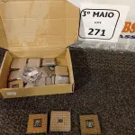 LOTE 271 - 01 LOTE COM 20 PROCESSADORES DIVERSOS. (NO ESTADO) ATENÇÃO! FAZER A VISITAÇÃO ANTES DE ARREMATAR, NÃO SABEMOS SE FUNCIONA. LEILÃO NÃO TEM GARANTIA E NEM DEVOLUÇÃO, SUJEITO A POSSÍVEIS AVARIAS VISÍVEIS/OCULTAS E/OU AUSÊNCIA DE COMPONENTES.