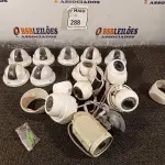 LOTE 288 - 01 LOTE COM VÁRIAS CÂMERAS DE SEGURANÇA. (NO ESTADO) ATENÇÃO! FAZER A VISITAÇÃO ANTES DE ARREMATAR, NÃO SABEMOS SE FUNCIONA. LEILÃO NÃO TEM GARANTIA E NEM DEVOLUÇÃO, SUJEITO A POSSÍVEIS AVARIAS VISÍVEIS/OCULTAS E/OU AUSÊNCIA DE COMPONENTES.
