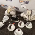 LOTE 298 - 01 LOTE COM VÁRIAS CÂMERAS DE SEGURANÇA. (NO ESTADO) ATENÇÃO! FAZER A VISITAÇÃO ANTES DE ARREMATAR, NÃO SABEMOS SE FUNCIONA. LEILÃO NÃO TEM GARANTIA E NEM DEVOLUÇÃO, SUJEITO A POSSÍVEIS AVARIAS VISÍVEIS/OCULTAS E/OU AUSÊNCIA DE COMPONENTES.