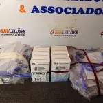 LOTE 143 - 08 TERMÔMETROS E 10 MÁSCARAS. (NO ESTADO) ATENÇÃO! FAZER A VISITAÇÃO ANTES DE ARREMATAR, NÃO SABEMOS SE FUNCIONA. LEILÃO NÃO TEM GARANTIA E NEM DEVOLUÇÃO, SUJEITO A POSSÍVEIS AVARIAS VISÍVEIS/OCULTAS E/OU AUSÊNCIA DE COMPONENTES.