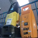 LOTE 225 - 02 LAVADORAS DE ALTA PRESSÃO COM AVARIAS. (NO ESTADO) ATENÇÃO! FAZER A VISITAÇÃO ANTES DE ARREMATAR, NÃO SABEMOS SE FUNCIONA. LEILÃO NÃO TEM GARANTIA E NEM DEVOLUÇÃO, SUJEITO A POSSÍVEIS AVARIAS VISÍVEIS/OCULTAS E/OU AUSÊNCIA DE COMPONENTES.