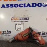 LOTE 040 - 01 PARAFUSADEIRA/FURADEIRA MARCA SCHUZ 220V. (NO ESTADO) ATENÇÃO! FAZER A VISITAÇÃO ANTES DE ARREMATAR, NÃO SABEMOS SE FUNCIONA. LEILÃO NÃO TEM GARANTIA E NEM DEVOLUÇÃO, SUJEITO A POSSÍVEIS AVARIAS VISÍVEIS/OCULTAS E/OU AUSÊNCIA DE COMPONENTES.