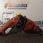 LOTE 140 - 01 PARAFUSADEIRA/FURADEIRA MARCA SCHUZ 220V. (NO ESTADO) ATENÇÃO! FAZER A VISITAÇÃO ANTES DE ARREMATAR, NÃO SABEMOS SE FUNCIONA. LEILÃO NÃO TEM GARANTIA E NEM DEVOLUÇÃO, SUJEITO A POSSÍVEIS AVARIAS VISÍVEIS/OCULTAS E/OU AUSÊNCIA DE COMPONENTES.