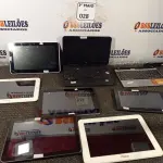 LOTE 028 - 05 TABLET’S E 02 NETBOOK’S PARA RETIRADA DE PEÇAS. (NO ESTADO) ATENÇÃO! FAZER A VISITAÇÃO ANTES DE ARREMATAR, NÃO SABEMOS SE FUNCIONA. LEILÃO NÃO TEM GARANTIA E NEM DEVOLUÇÃO, SUJEITO A POSSÍVEIS AVARIAS VISÍVEIS/OCULTAS E/OU AUSÊNCIA DE COMPONENTES.