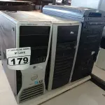 LOTE 179 - 03 SERVIDORES PARA RETIRADA DE PEÇAS. (NO ESTADO) ATENÇÃO! FAZER A VISITAÇÃO ANTES DE ARREMATAR, NÃO SABEMOS SE FUNCIONA. LEILÃO NÃO TEM GARANTIA E NEM DEVOLUÇÃO, SUJEITO A POSSÍVEIS AVARIAS VISÍVEIS/OCULTAS E/OU AUSÊNCIA DE COMPONENTES.