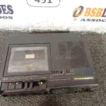 LOTE 491 - 01 GRAVADOR ANTIGO. (NO ESTADO) ATENÇÃO! FAZER A VISITAÇÃO ANTES DE ARREMATAR, NÃO SABEMOS SE FUNCIONA. LEILÃO NÃO TEM GARANTIA E NEM DEVOLUÇÃO, SUJEITO A POSSÍVEIS AVARIAS VISÍVEIS/OCULTAS E/OU AUSÊNCIA DE COMPONENTES.