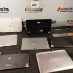 LOTE 028 - 05 TABLET’S E 02 NETBOOK’S PARA RETIRADA DE PEÇAS. (NO ESTADO) ATENÇÃO! FAZER A VISITAÇÃO ANTES DE ARREMATAR, NÃO SABEMOS SE FUNCIONA. LEILÃO NÃO TEM GARANTIA E NEM DEVOLUÇÃO, SUJEITO A POSSÍVEIS AVARIAS VISÍVEIS/OCULTAS E/OU AUSÊNCIA DE COMPONENTES.