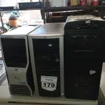 LOTE 179 - 03 SERVIDORES PARA RETIRADA DE PEÇAS. (NO ESTADO) ATENÇÃO! FAZER A VISITAÇÃO ANTES DE ARREMATAR, NÃO SABEMOS SE FUNCIONA. LEILÃO NÃO TEM GARANTIA E NEM DEVOLUÇÃO, SUJEITO A POSSÍVEIS AVARIAS VISÍVEIS/OCULTAS E/OU AUSÊNCIA DE COMPONENTES.