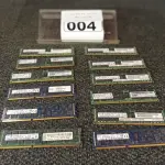 LOTE 004 - 01 LOTE COM 12 MEMÓRIAS PARA SERVIDOR, SENDO 11 DE 16GB E 01 DE 8GB. (NO ESTADO) ATENÇÃO! FAZER A VISITAÇÃO ANTES DE ARREMATAR, NÃO SABEMOS SE FUNCIONA. LEILÃO NÃO TEM GARANTIA E NEM DEVOLUÇÃO, SUJEITO A POSSÍVEIS AVARIAS VISÍVEIS/OCULTAS E/OU AUSÊNCIA DE COMPONENTES.