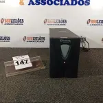 LOTE 147 - 01 NOBREAK 1400VA MARCA ENERMAX POWER GUARD. (LIGANDO) (NO ESTADO) ATENÇÃO! FAZER A VISITAÇÃO ANTES DE ARREMATAR, NÃO SABEMOS SE FUNCIONA. LEILÃO NÃO TEM GARANTIA E NEM DEVOLUÇÃO, SUJEITO A POSSÍVEIS AVARIAS VISÍVEIS/OCULTAS E/OU AUSÊNCIA DE COMPONENTES.