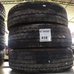 LOTE 418 - 03 PNEUS USADOS 215/75 ARO 17. (NO ESTADO) ATENÇÃO! FAZER A VISITAÇÃO ANTES DE ARREMATAR, NÃO SABEMOS SE FUNCIONA. LEILÃO NÃO TEM GARANTIA E NEM DEVOLUÇÃO, SUJEITO A POSSÍVEIS AVARIAS VISÍVEIS/OCULTAS E/OU AUSÊNCIA DE COMPONENTES.