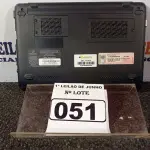 LOTE 051 - 01NETBOK POSITIVO MOBO SEM FONTE. (LIGANDO) (NO ESTADO) ATENÇÃO! FAZER A VISITAÇÃO ANTES DE ARREMATAR, NÃO SABEMOS SE FUNCIONA. LEILÃO NÃO TEM GARANTIA E NEM DEVOLUÇÃO, SUJEITO A POSSÍVEIS AVARIAS VISÍVEIS/OCULTAS E/OU AUSÊNCIA DE COMPONENTES.