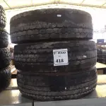LOTE 418 - 03 PNEUS USADOS 215/75 ARO 17. (NO ESTADO) ATENÇÃO! FAZER A VISITAÇÃO ANTES DE ARREMATAR, NÃO SABEMOS SE FUNCIONA. LEILÃO NÃO TEM GARANTIA E NEM DEVOLUÇÃO, SUJEITO A POSSÍVEIS AVARIAS VISÍVEIS/OCULTAS E/OU AUSÊNCIA DE COMPONENTES.