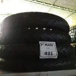 LOTE 431 - 04 PNEUS DIVERSOS PARA MOTO. (NO ESTADO) ATENÇÃO! FAZER A VISITAÇÃO ANTES DE ARREMATAR, NÃO SABEMOS SE FUNCIONA. LEILÃO NÃO TEM GARANTIA E NEM DEVOLUÇÃO, SUJEITO A POSSÍVEIS AVARIAS VISÍVEIS/OCULTAS E/OU AUSÊNCIA DE COMPONENTES.