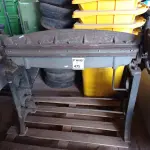 LOTE 475 - 01 VIRADEIRA DE CHAPA DE 1 M DE LARGURA. (NO ESTADO) ATENÇÃO! FAZER A VISITAÇÃO ANTES DE ARREMATAR, NÃO SABEMOS SE FUNCIONA. LEILÃO NÃO TEM GARANTIA E NEM DEVOLUÇÃO, SUJEITO A POSSÍVEIS AVARIAS VISÍVEIS/OCULTAS E/OU AUSÊNCIA DE COMPONENTES.