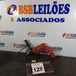 LOTE 129 - 01 PARAFUSADEIRA/FURADEIRA MARCA SCHUZ 220V. (NO ESTADO) ATENÇÃO! FAZER A VISITAÇÃO ANTES DE ARREMATAR, NÃO SABEMOS SE FUNCIONA. LEILÃO NÃO TEM GARANTIA E NEM DEVOLUÇÃO, SUJEITO A POSSÍVEIS AVARIAS VISÍVEIS/OCULTAS E/OU AUSÊNCIA DE COMPONENTES.