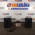 LOTE 155 - 02 NOBREAKS VSI DE 1400VA. (NO ESTADO) ATENÇÃO! FAZER A VISITAÇÃO ANTES DE ARREMATAR, NÃO SABEMOS SE FUNCIONA. LEILÃO NÃO TEM GARANTIA E NEM DEVOLUÇÃO, SUJEITO A POSSÍVEIS AVARIAS VISÍVEIS/OCULTAS E/OU AUSÊNCIA DE COMPONENTES.