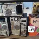 LOTE 161 - 04 CPU’S E 01 CAIXA COM VÁRIOS COOLERS PARA PC. (NO ESTADO) ATENÇÃO! FAZER A VISITAÇÃO ANTES DE ARREMATAR, NÃO SABEMOS SE FUNCIONA. LEILÃO NÃO TEM GARANTIA E NEM DEVOLUÇÃO, SUJEITO A POSSÍVEIS AVARIAS VISÍVEIS/OCULTAS E/OU AUSÊNCIA DE COMPONENTES.